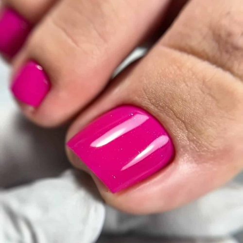Pies fucsia